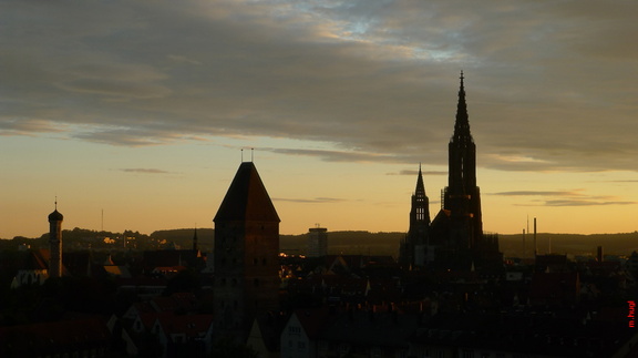 01 Ulm aus dem Hotelfenster P1030371