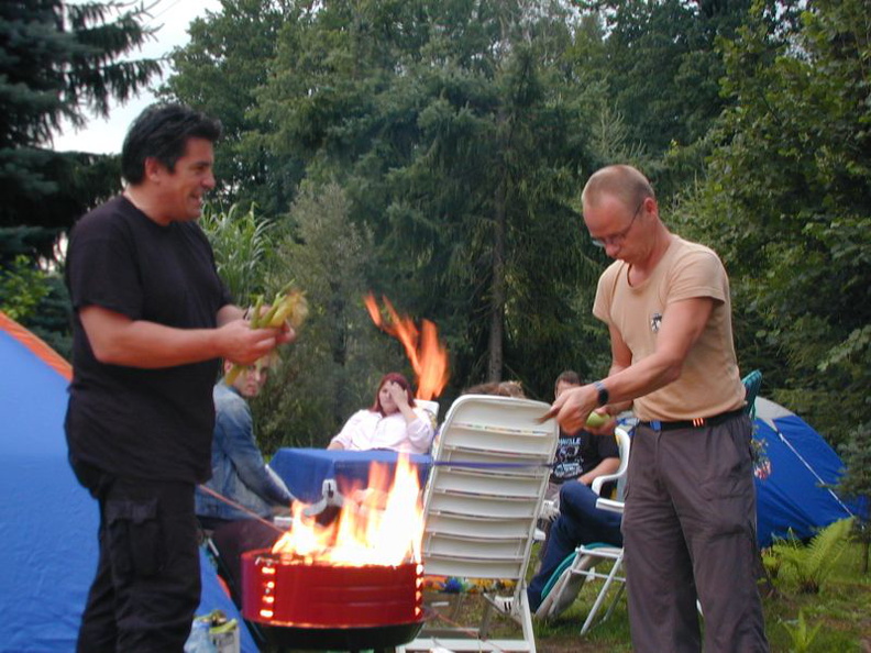 Grillfest vorm Konzert