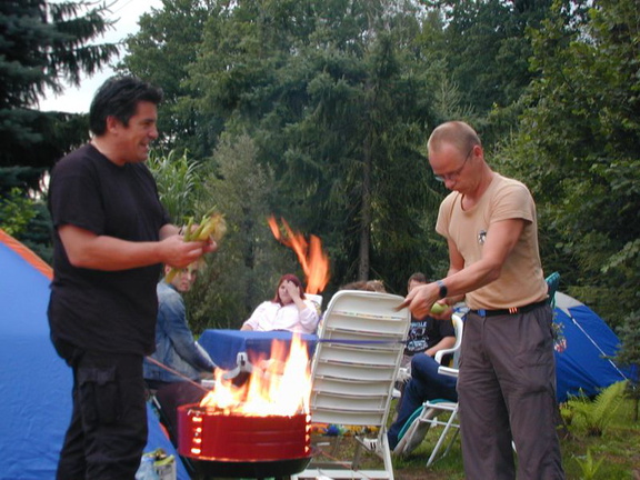 Grillfest vorm Konzert